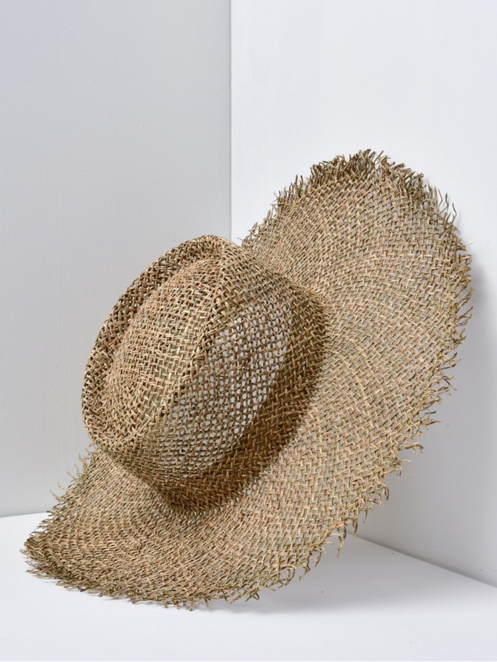Lack of Color Sunnydip Fray Boater Hat OS One Size